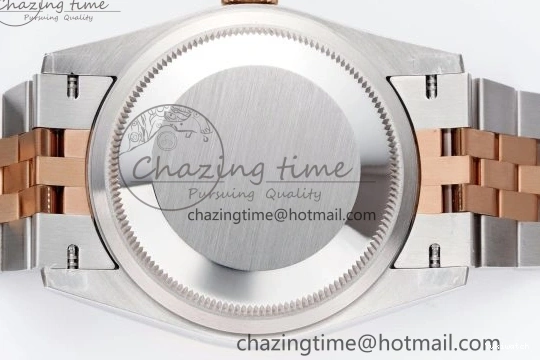 Gray Markers Bracelet Dial 126231 RG 36 DateJust JDF Plated Jubilee 904L RG Steel Roman V2 SS on 1218